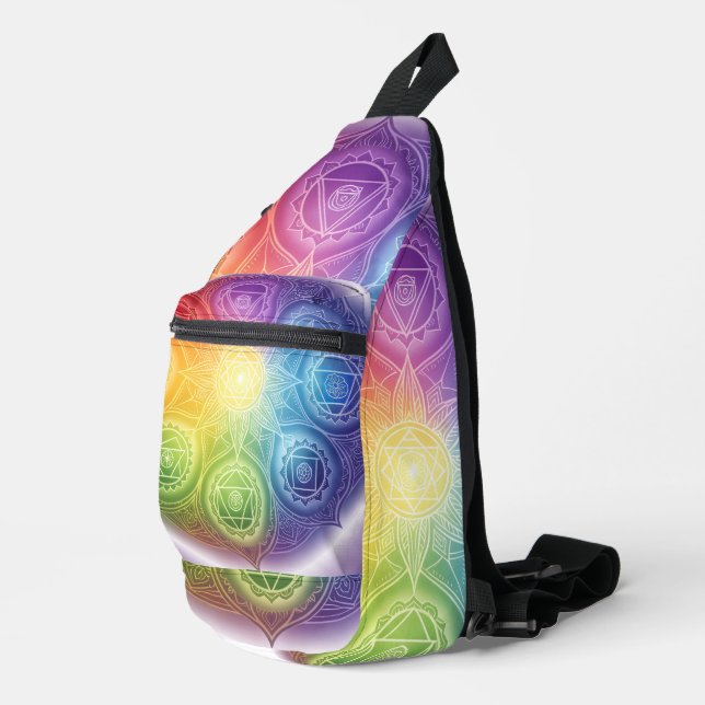 Sac À Bandoulière Die 7 Chakren´9 (Coin droit)