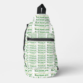 Sac À Bandoulière Dieu te bénisse, bénédiction irlandaise