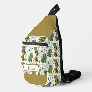 Sac À Bandoulière Dino-Mite personnalisé pour la rentrée scolaire d