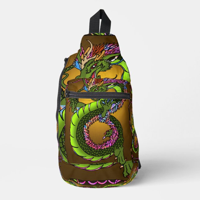 Sac À Bandoulière Dragon chinois (Recto)