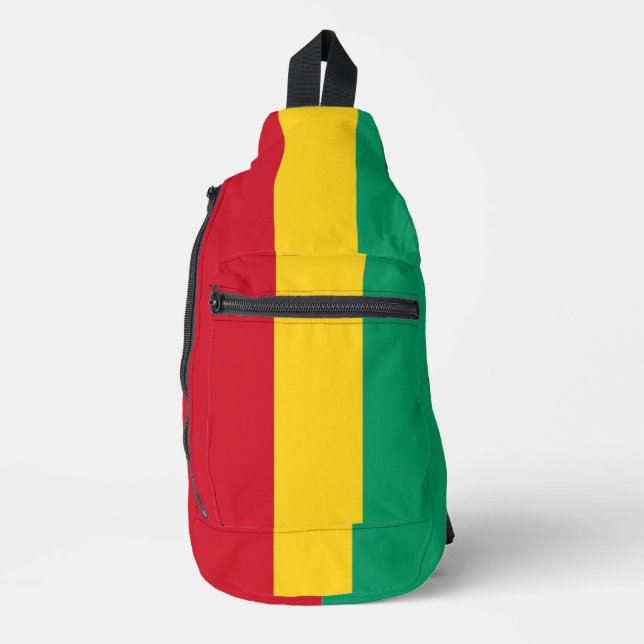 Sac À Bandoulière Drapeau de Guinée (Recto)