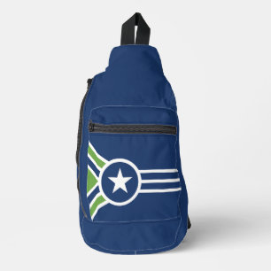 Sac À Bandoulière Drapeau de Jackson, Tennessee