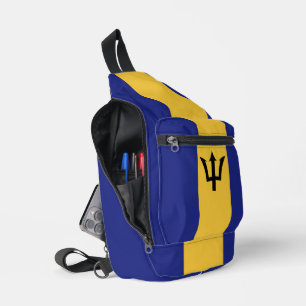 Sac À Bandoulière Drapeau de la Barbade