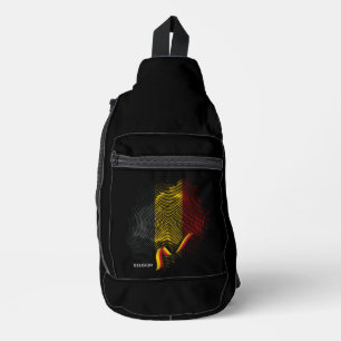 Sac À Bandoulière Drapeau de la Belgique