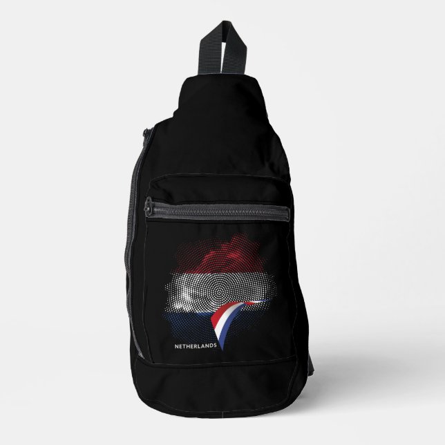 Sac À Bandoulière Drapeau des Pays-Bas (Recto)
