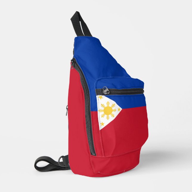 Sac À Bandoulière drapeau des Philippines (Coin gauche)