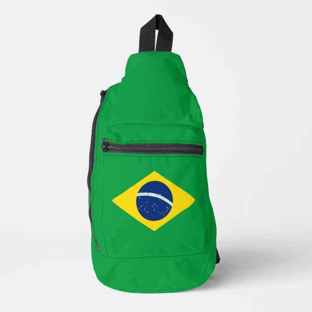 Sac À Bandoulière Drapeau du Brésil (Recto)