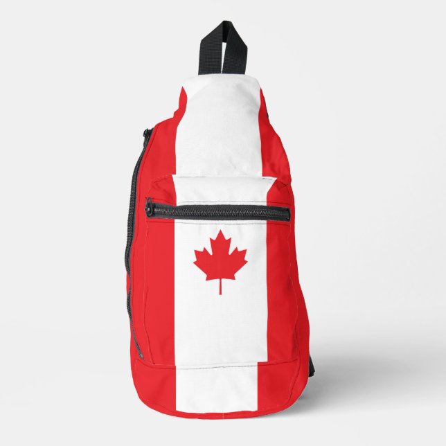 Sac À Bandoulière Drapeau du Canada (Recto)