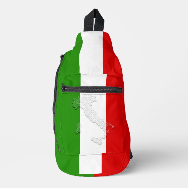 Sac À Bandoulière Drapeau italien (Recto)