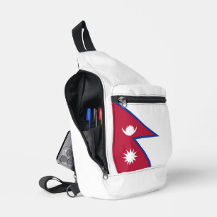 Sac À Bandoulière Drapeau népalais