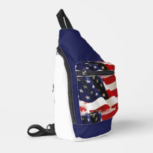 Sac À Bandoulière Drapeau patriotique USA