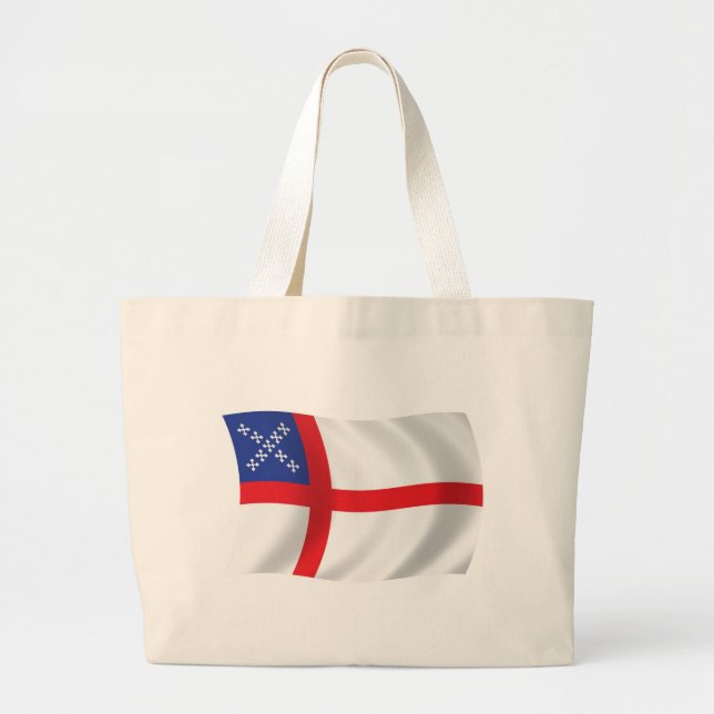 Sac à bandoulière du drapeau de l'Église épiscopal (Devant)