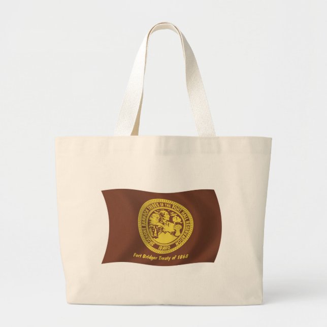 Sac à bandoulière du drapeau des tribus Shoshone B (Devant)