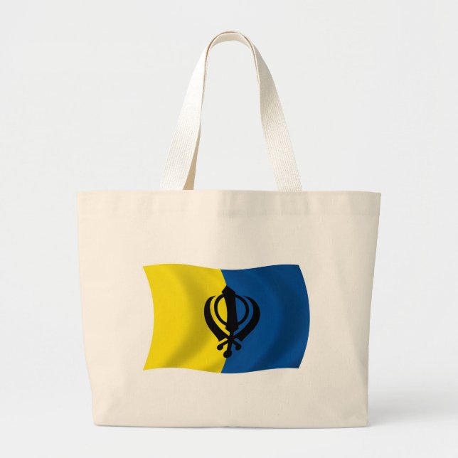Sac à bandoulière du drapeau du sikhisme (Devant)