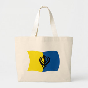 Sac à bandoulière du drapeau du sikhisme