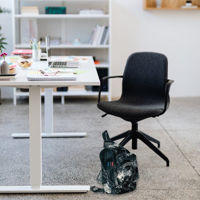 Sac À Bandoulière Eau tambour Noir & Blanc (Créateur téléchargé)