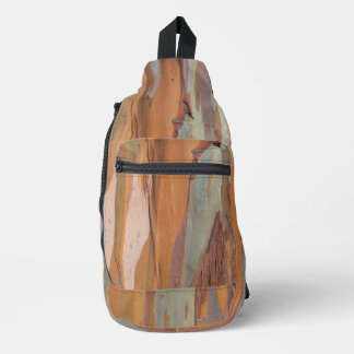 Sac À Bandoulière Écorce d'arbre camouflage vert
