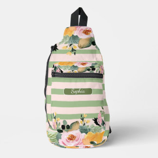 Sac À Bandoulière Elégant Art de forme verte bio pour cadeaux