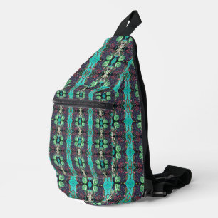 Sac À Bandoulière Elégant Art symétrique Abstrait Neuvau Deux couleu