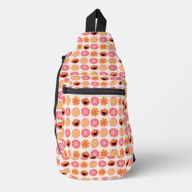 Sac À Bandoulière Elmo Pom-Pom Motif (Recto)