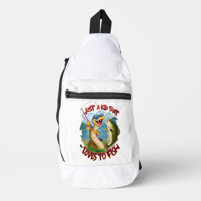 Sac À Bandoulière Esprit Jeunes Anglers (Recto)