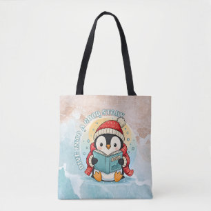 Sac à bandoulière esthétique Penguin pour lecture