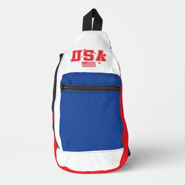 Sac À Bandoulière États-Unis (Recto)