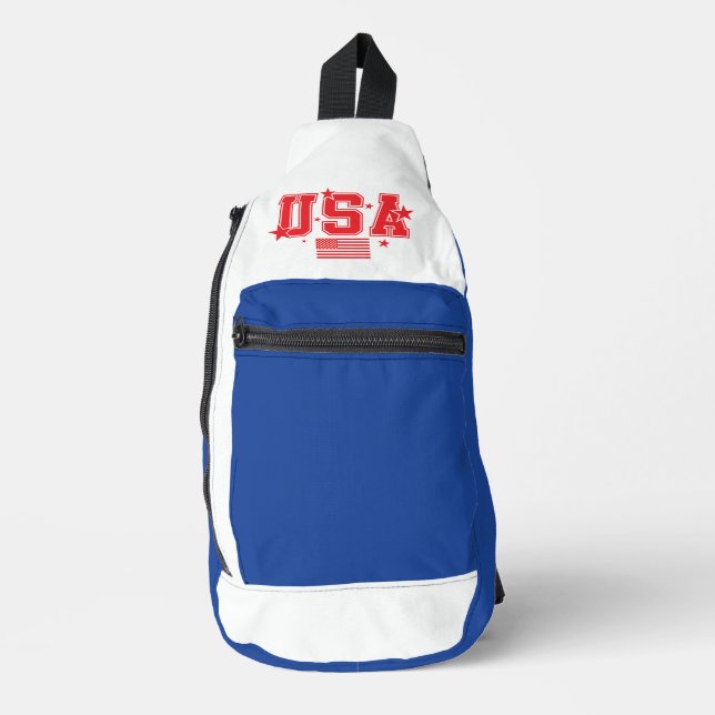 Sac À Bandoulière États-Unis (Recto)