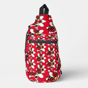 Sac À Bandoulière Famille ladybird Et Ladybug
