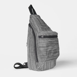 Sac À Bandoulière Faux Gray Fabric
