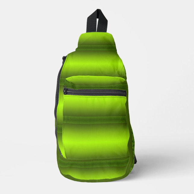 Sac À Bandoulière Feuillage vert (Recto)