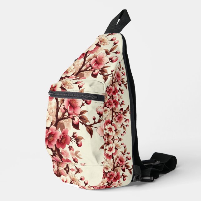 Sac À Bandoulière Fleur de Cerisier (Coin droit)