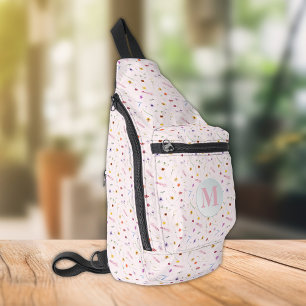 Sac À Bandoulière Fleur sauvage élégant