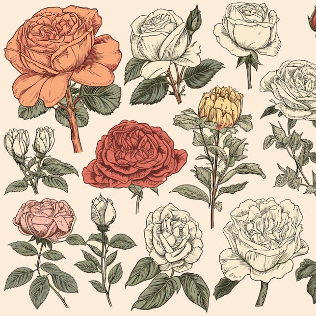 Sac À Bandoulière Fleurs peintes à la main (Hand Painted Flowers!)