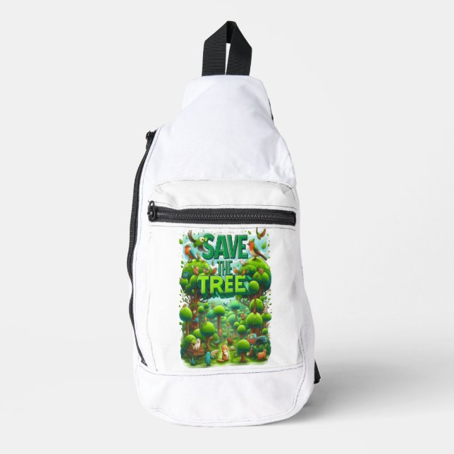 Sac À Bandoulière Gardiens de la forêt (Recto)