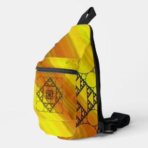 Sac À Bandoulière Géométrie fractale
