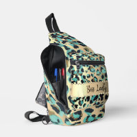 Glam Empreinte de léopard Boss Lady Imprimer Coupe