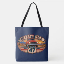 Sac à bandoulière grande taille Navy Camion Vintag