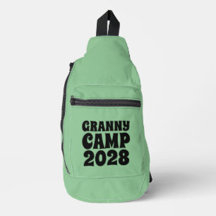 Sac À Bandoulière Granny Camp Retro Green