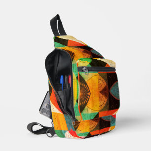 Sac À Bandoulière Graphiques abstraits