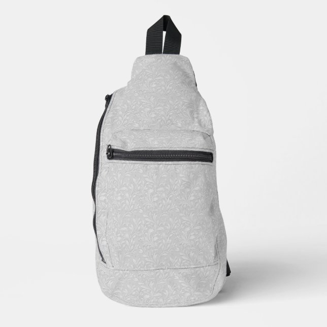 Sac À Bandoulière Gris décoratif  (Recto)