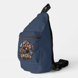 Sac À Bandoulière Grizzly – Sauvage Américain
