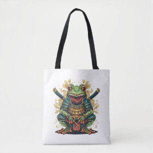 Sac à bandoulière guerrier samouraï grenouille