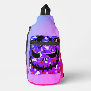 Sac À Bandoulière Halloween, Impression de Sorcellerie, Couture