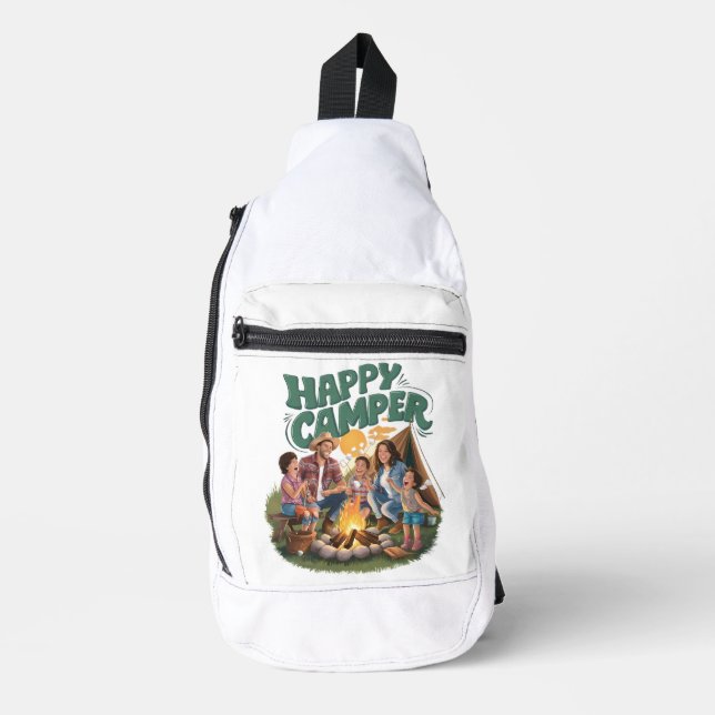Sac À Bandoulière Happy Camper Toddler T-shirt (1) (Recto)