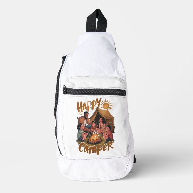 Sac À Bandoulière Happy Camper Toddler T-shirt (5) (Recto)
