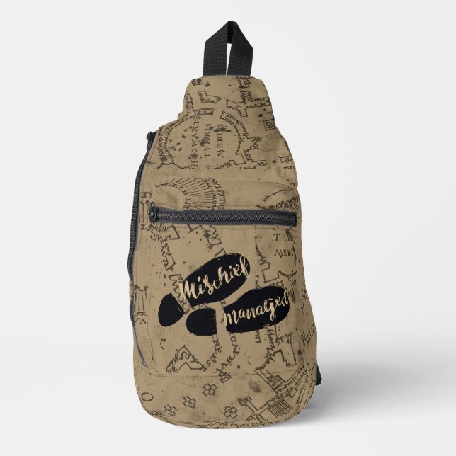 Sac À Bandoulière Harry Potter | CARTE COQUINARD™ empreintes de pas (Recto)