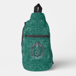 Sac À Bandoulière Harry Potter   Slytherin Crest Green