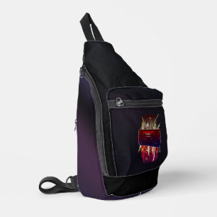Sac À Bandoulière Haut-parleur Rétro Coloré avec Énergie Musicale Né