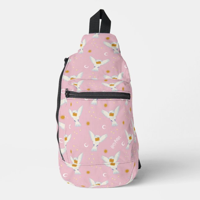 Sac À Bandoulière Hedwig Solstice motif rose (Recto)